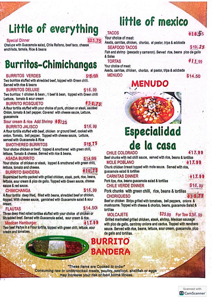 Tio Juan's Menu image 3